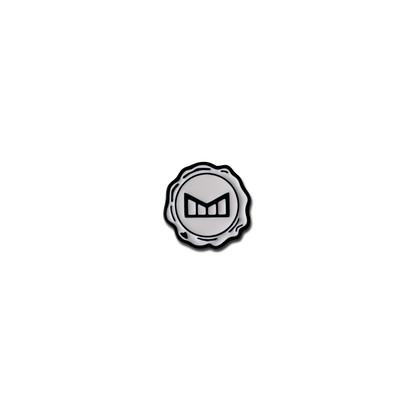 melin Icon Ball Marker - White/Black