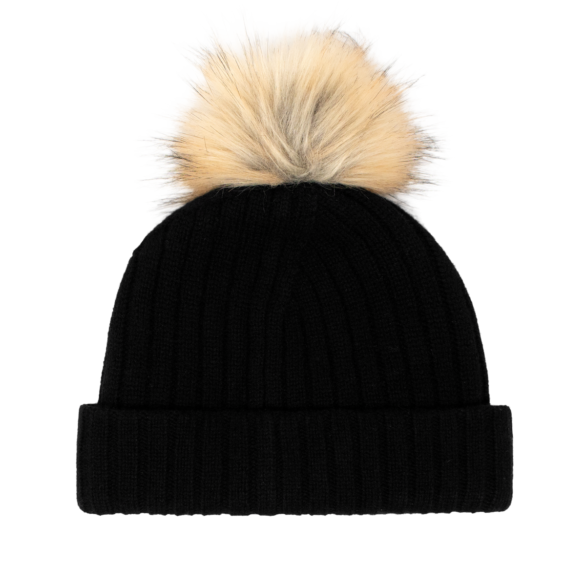 All Day Pom Beanie - Black