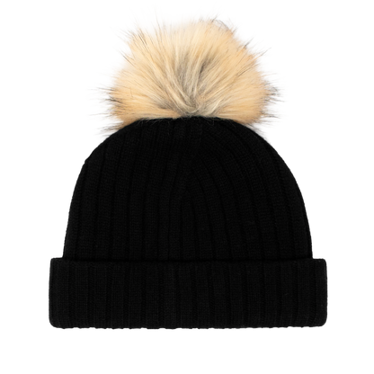 All Day Pom Beanie - Black