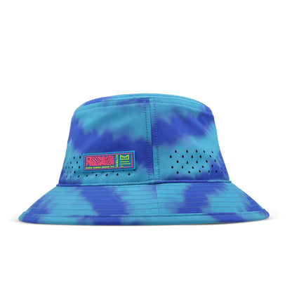 Caddy Neon Tie Dye Hydro - Electric Blue