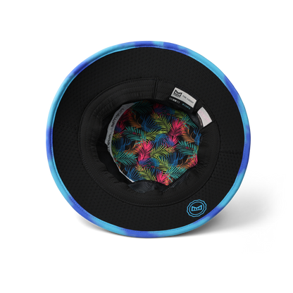 Caddy Neon Tie Dye Hydro - Electric Blue
